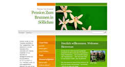 Desktop Screenshot of pension-zum-brunnen.de